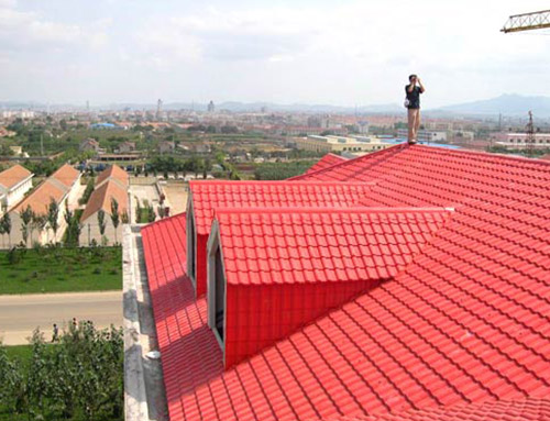 樹(shù)脂瓦工程案例